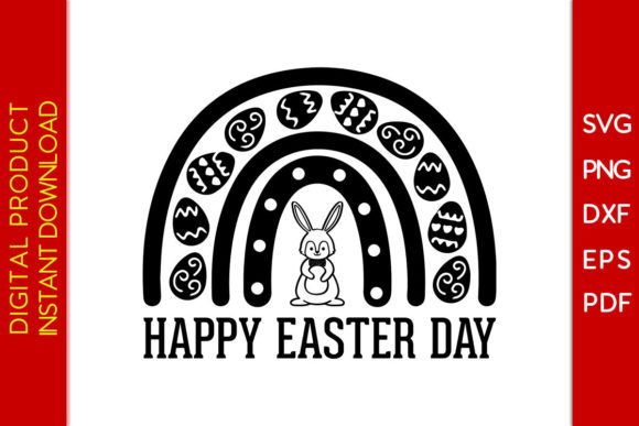 Download Happy Easter Day SVG T-Shirt Design - Premium Bundle